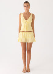 Aberley Skort - Yellow