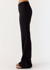 Anaiis Low Rise Pant - Black
