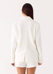 Asher Suiting Blazer - White