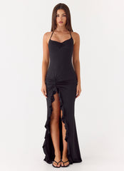 Augusta Maxi Dress - Black