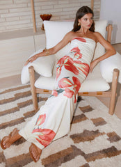 Bellanca Strapless Maxi Dress - Siena Floral