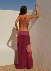 Blushing Bloom Maxi Skirt - Violette Bloom