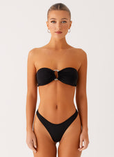 Cuba Bikini Bottoms - Black