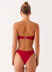 Cuba Bikini Bottoms - Fuchsia
