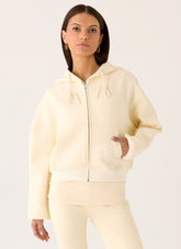 Elio Zip Hoodie - Baby Yellow