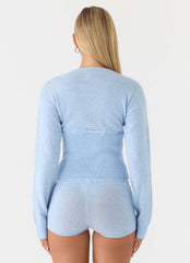 Evianna Cardigan - Blue