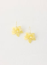 Frosted Citrus Earrings - Gold