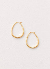 Gleam Hoop Earrings - Gold