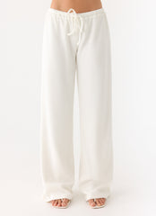 Henry Low Rise Pant - Ivory