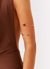 Jalen Arm Cuff - Gold