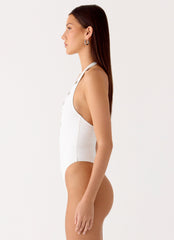 Jovi One Piece Swimsuit - White