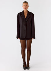 Kingston Oversized Blazer - Black