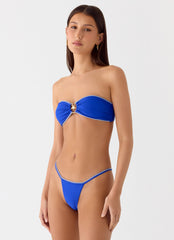Laurel Bikini Top - Cobalt