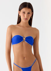 Laurel Bikini Top - Cobalt