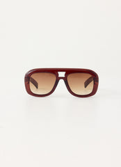 Love Note Sunglasses - Chocolate
