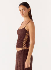 Mackenzie Top - Chocolate