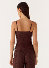 Mackenzie Top - Chocolate