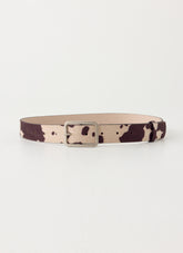 Mercury Kiss Belt - Brown Cow