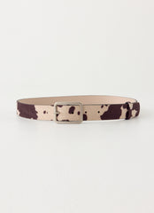 Mercury Kiss Belt - Brown Cow