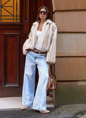 Naylor Faux Fur Jacket - Blonde