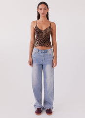 Amani Cami Top - Leopard