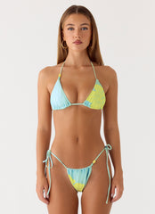 Liona Bead Bikini Bottoms - Pale Blue