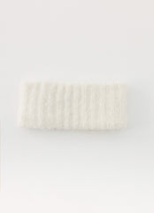 Snow Ball Knit headband - Cream