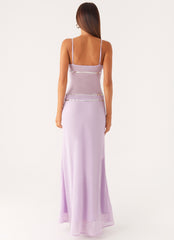 Sweet On You Maxi Dress - Lavender