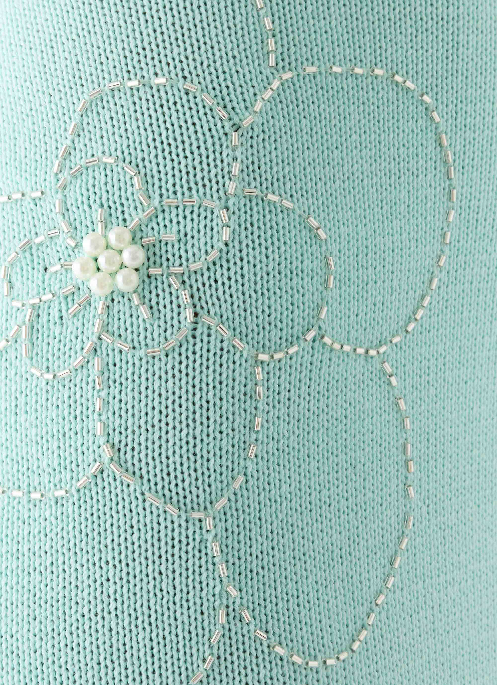 Amaya Knit Maxi Dress - Aqua