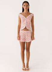 Anja Top - Porcelain Rose