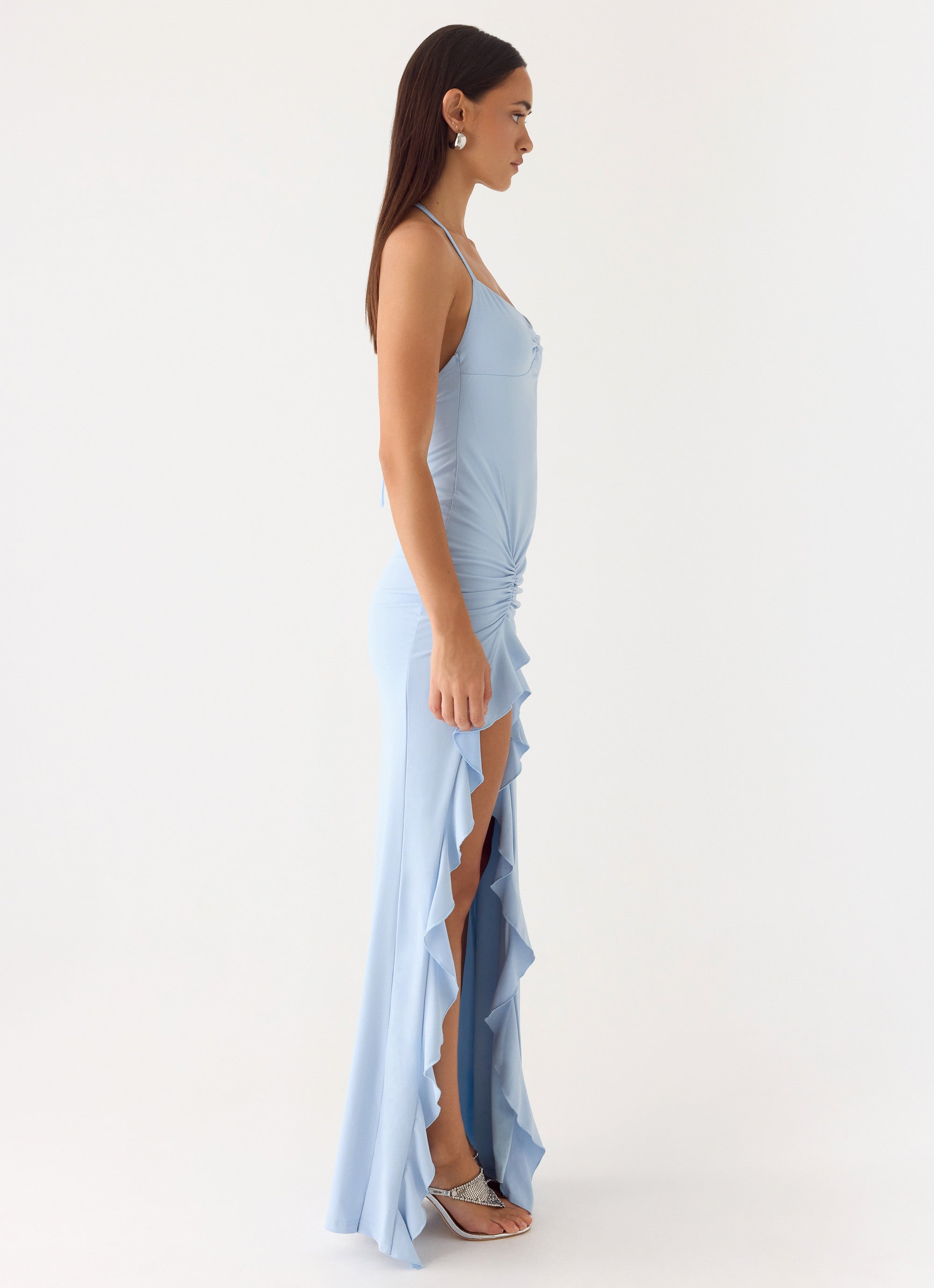 Augusta Maxi Dress - Blue