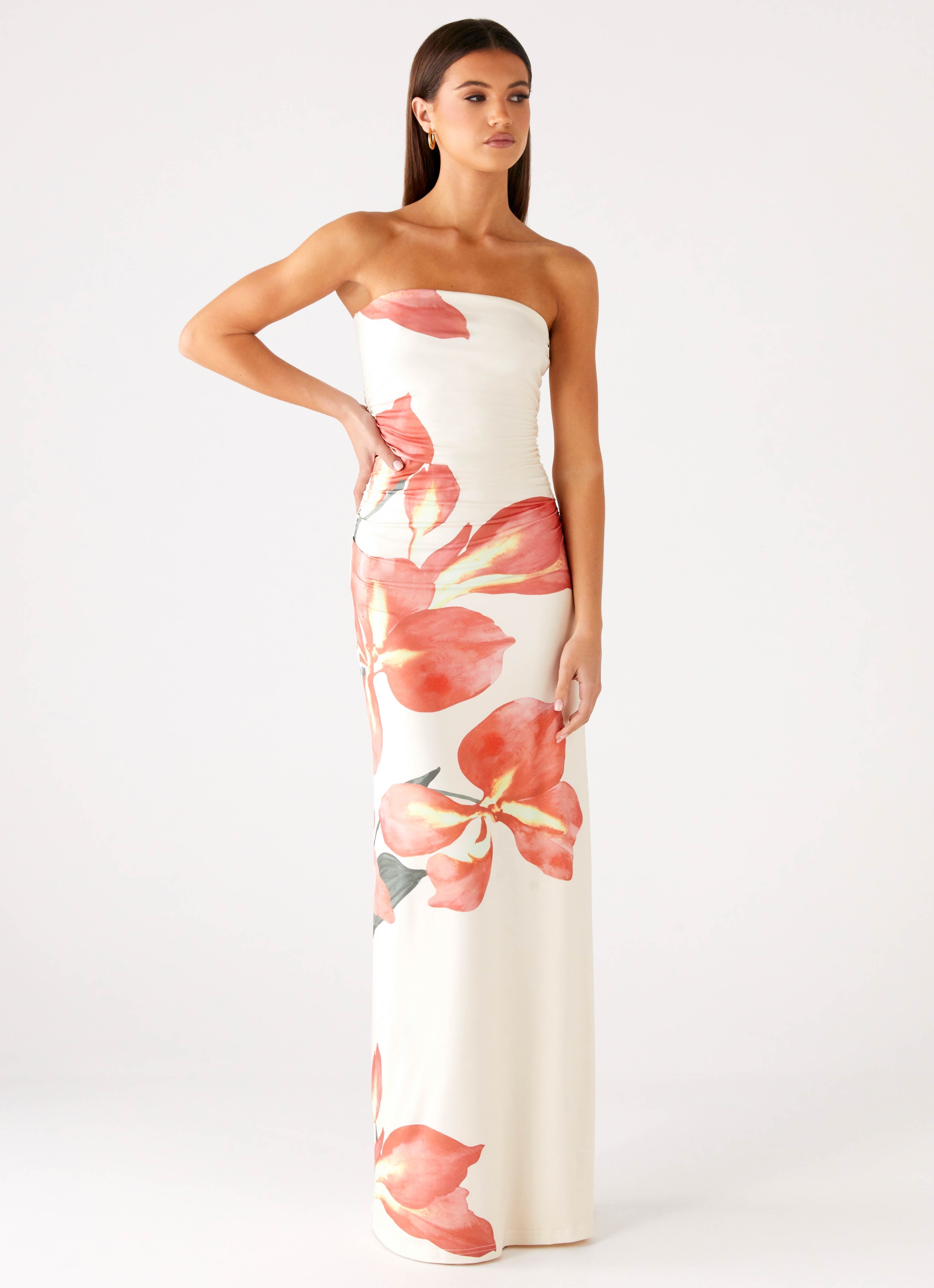 Bellanca Strapless Maxi Dress - Siena Floral