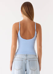 Blondie Tank Top - Blue