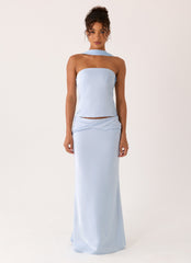 Bridgeta Maxi Skirt - Blue
