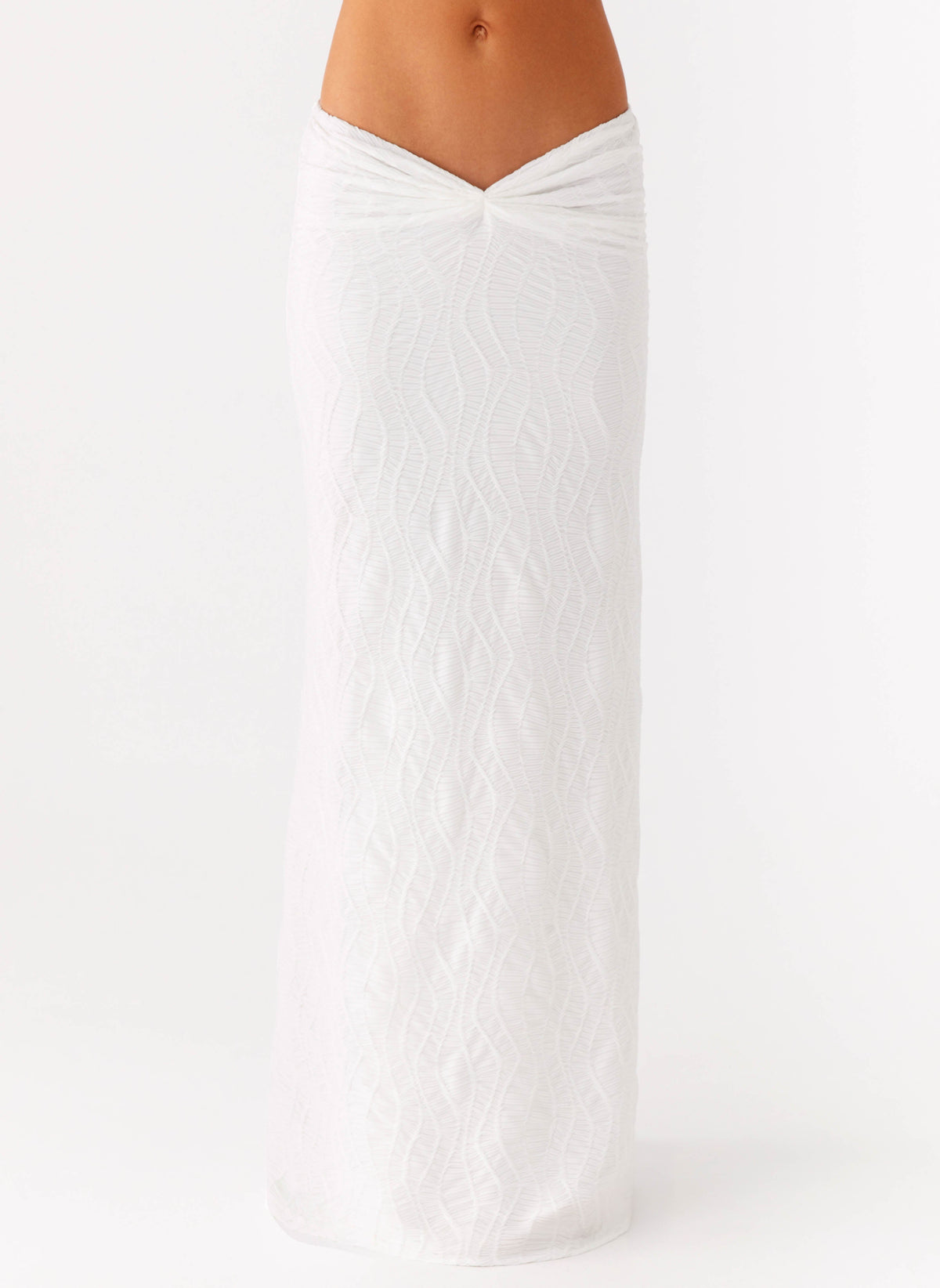 Briene Maxi Skirt - White