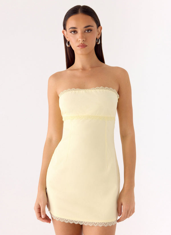 Cala Mini Dress - Yellow