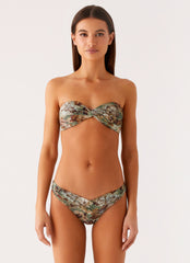 Delta Bandeau Bikini Top - Vintage Blossom