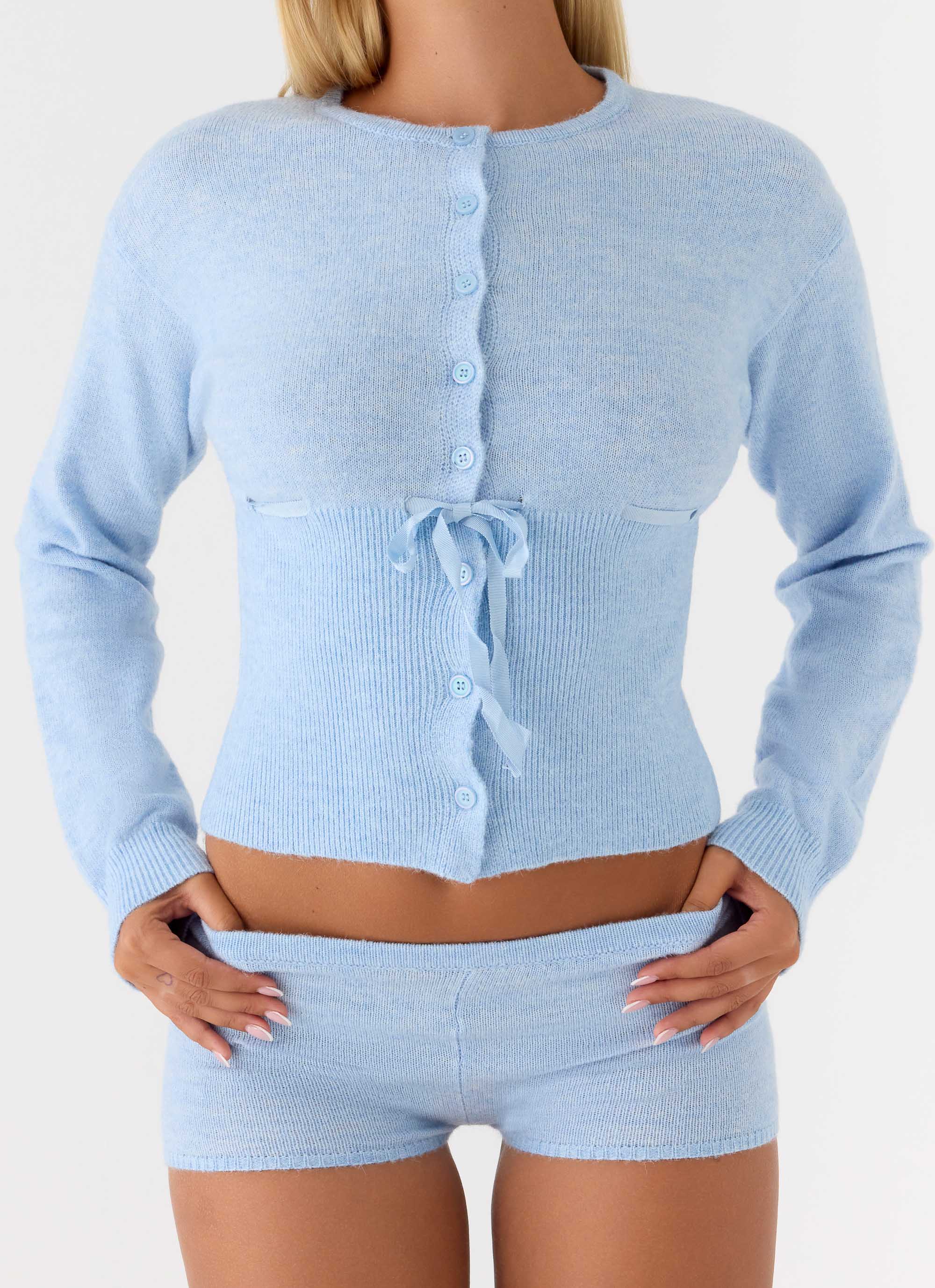 Evianna Cardigan - Blue