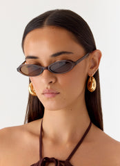 Golden Haze Sunglasses - Brown