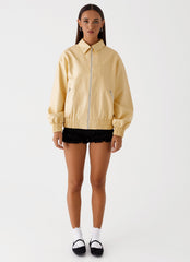 Holland Bomber Jacket - Yellow