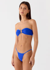 Laurel Bikini Bottom - Cobalt