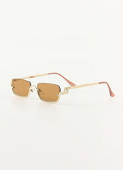 Locked Down Sunglasses - Brown