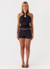 Midnight Sky Top - Black