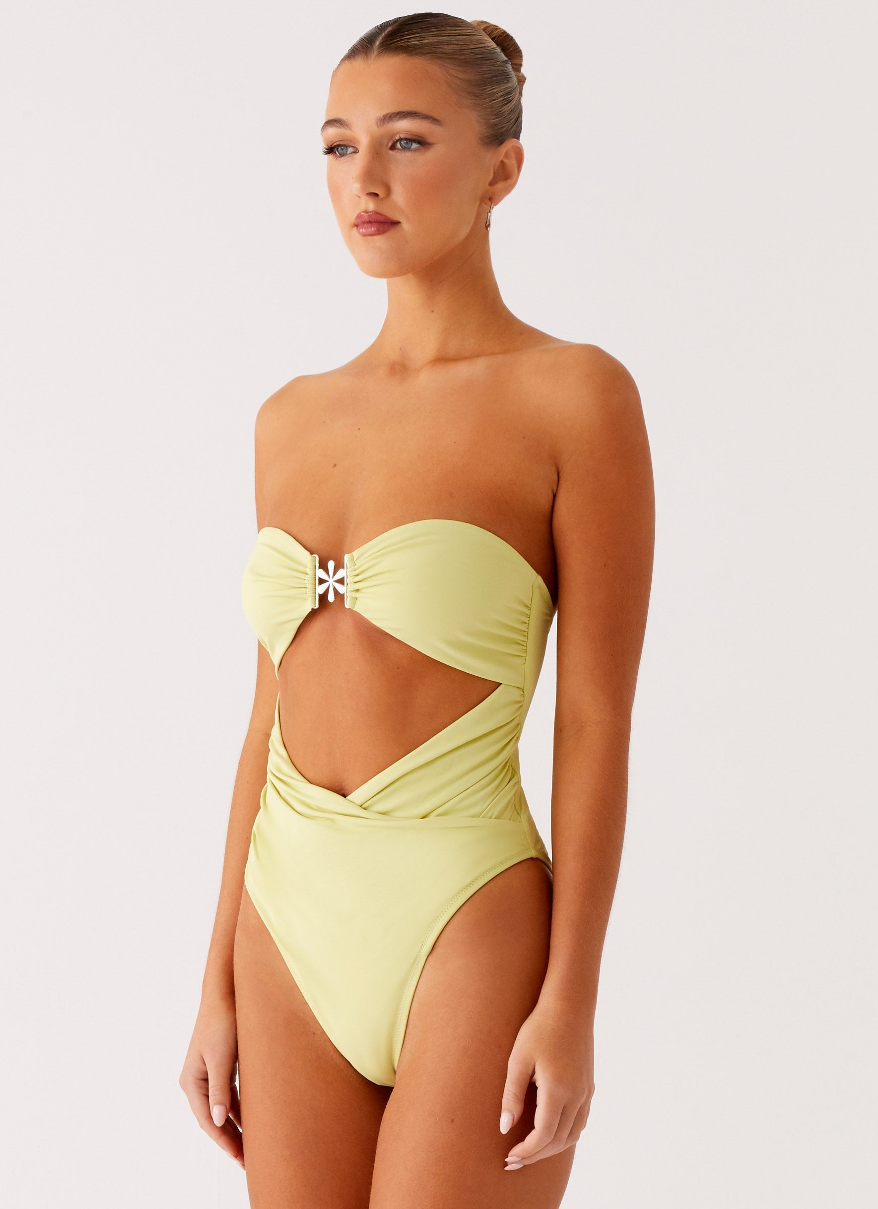 Ocean Tempest One Piece Swimsuit - Lime