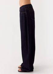 Ronan Denim Jeans - Raw Indigo