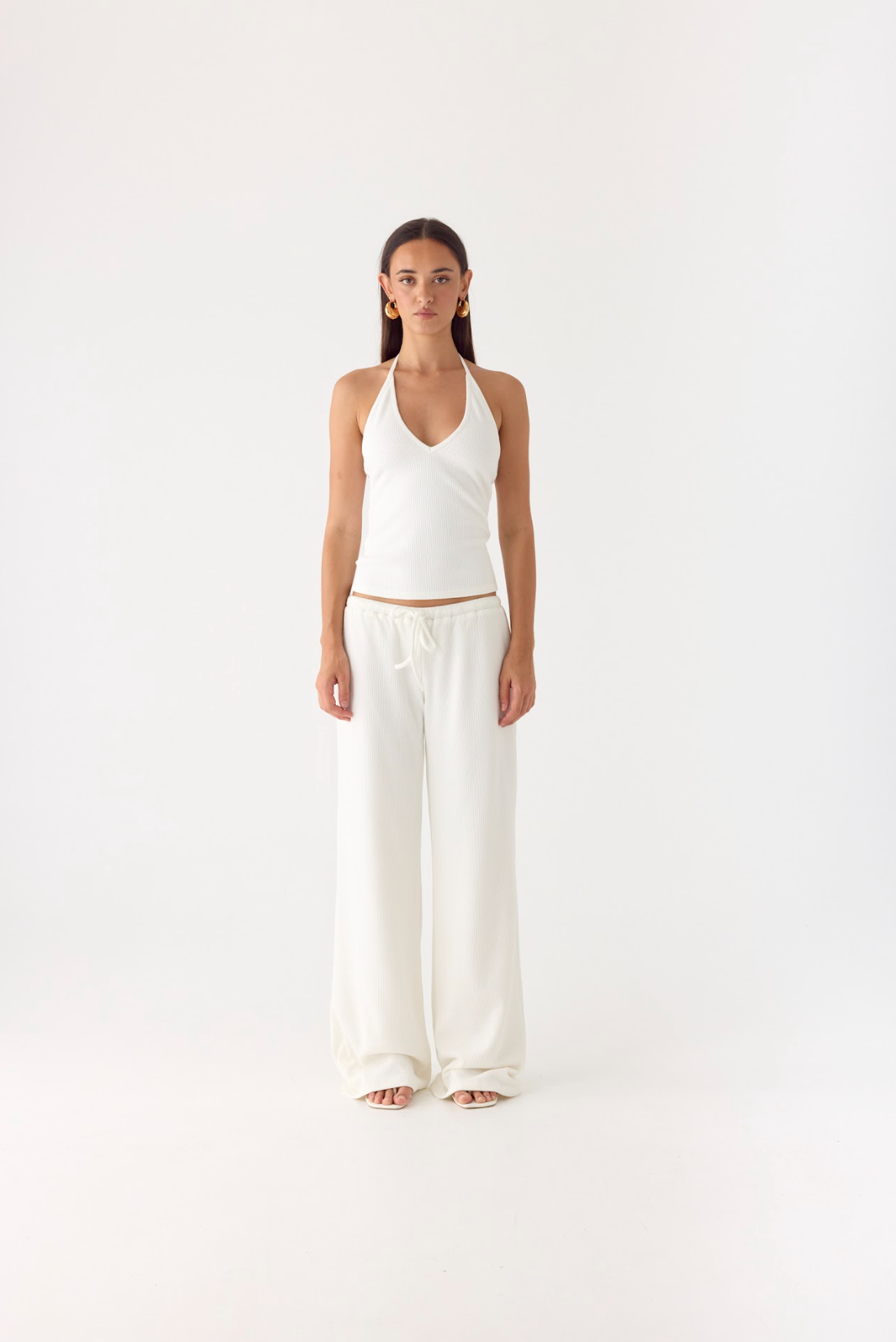 Henry Low Rise Pant - Ivory